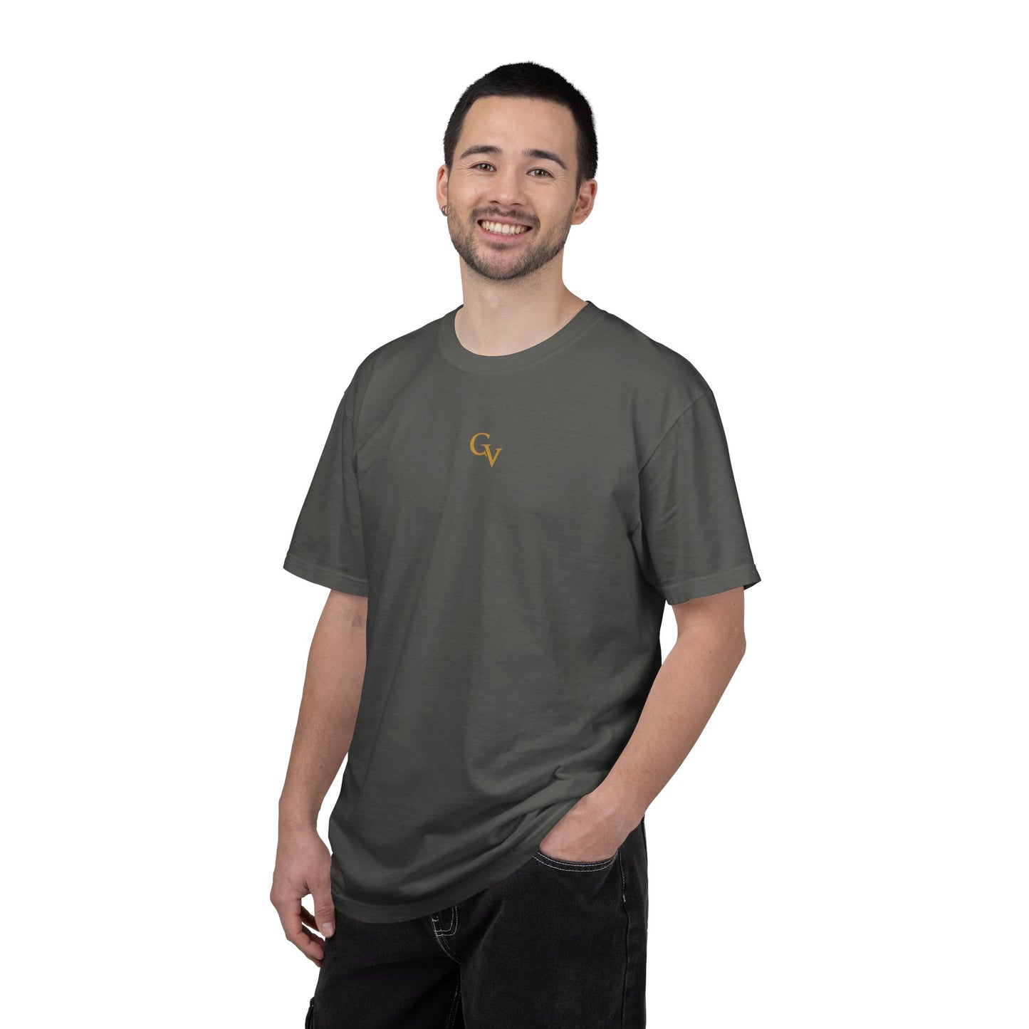 Vintage Black Labyrinth Goldvine Logo Shirt