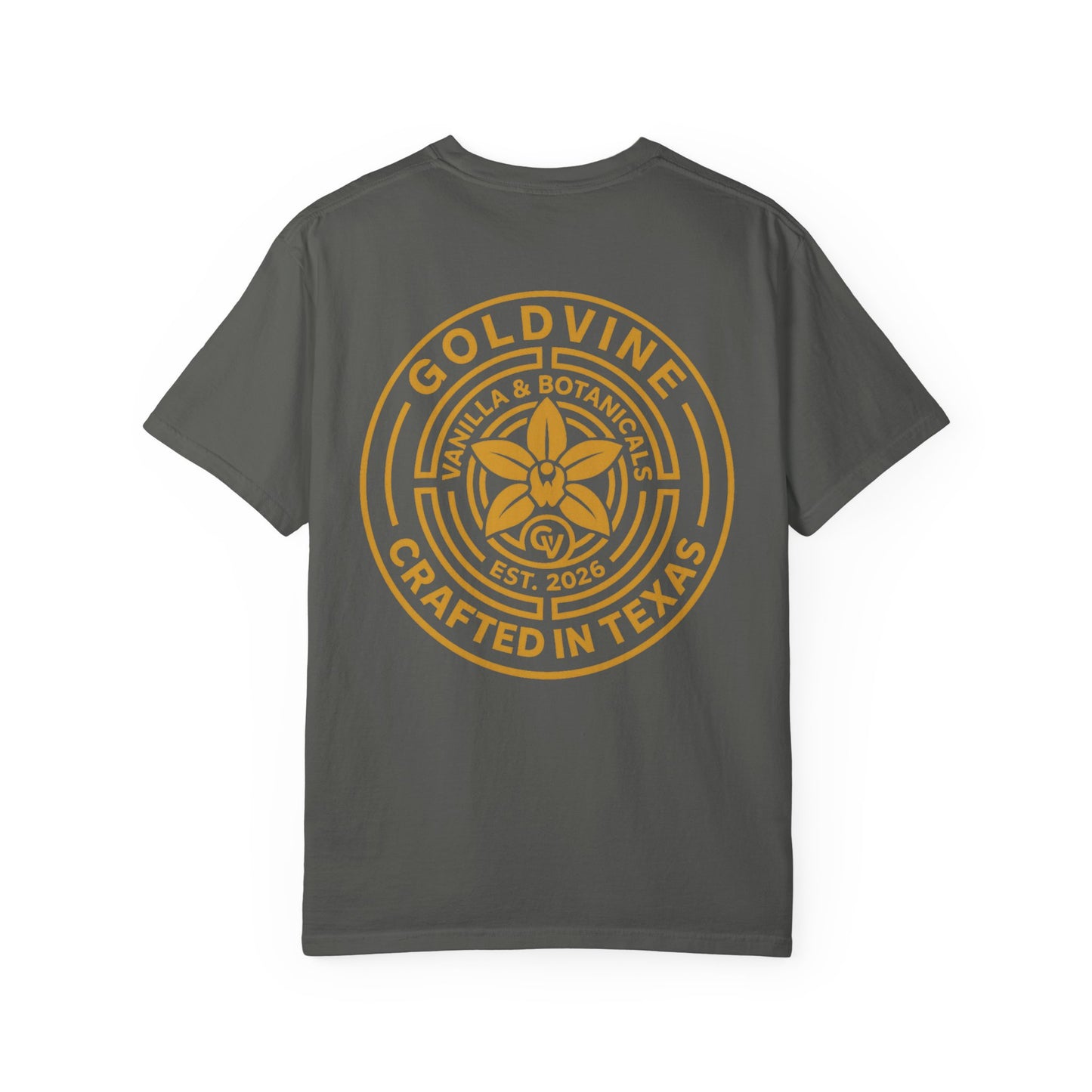 Vintage Black Labyrinth Goldvine Logo Shirt