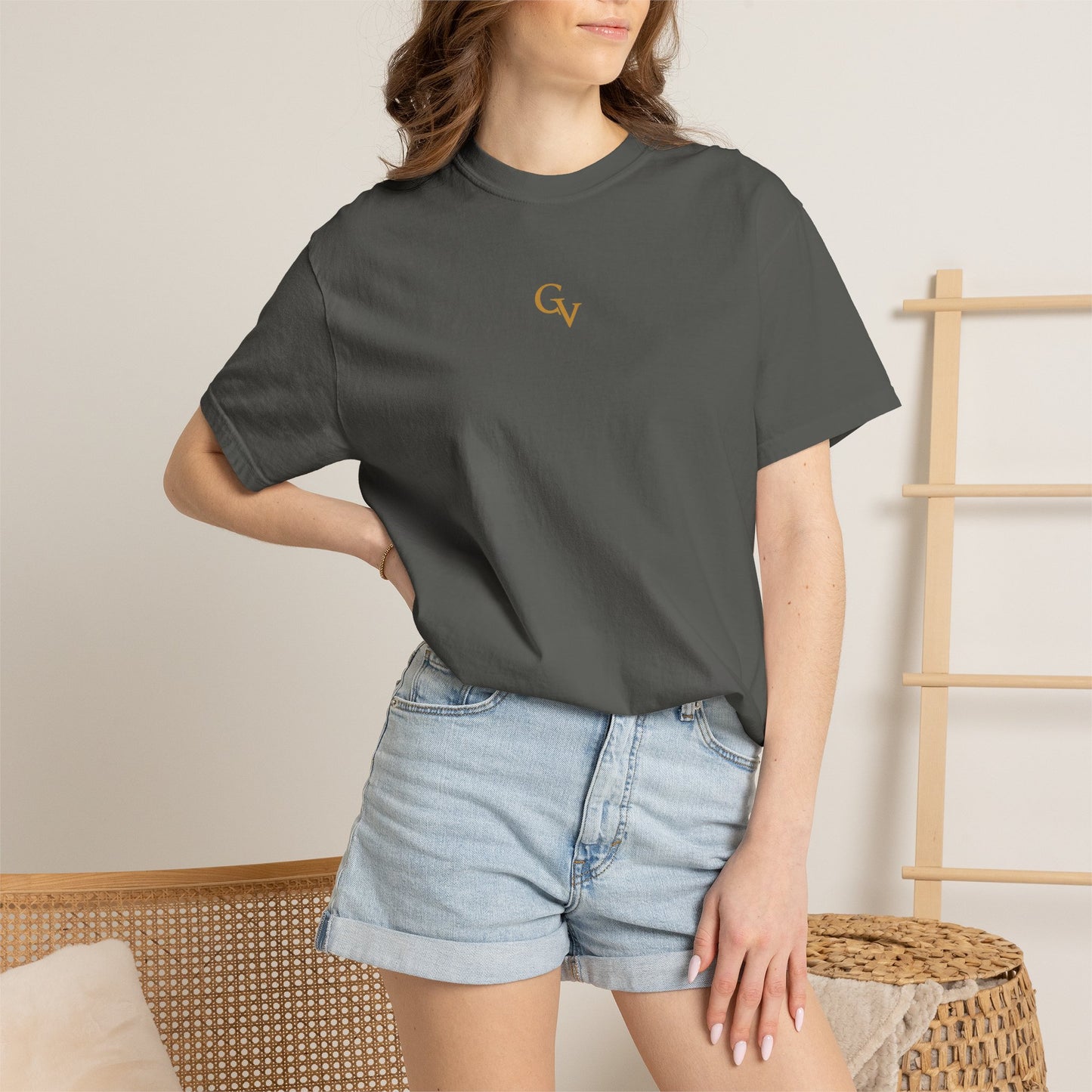 Vintage Black Labyrinth Goldvine Logo Shirt