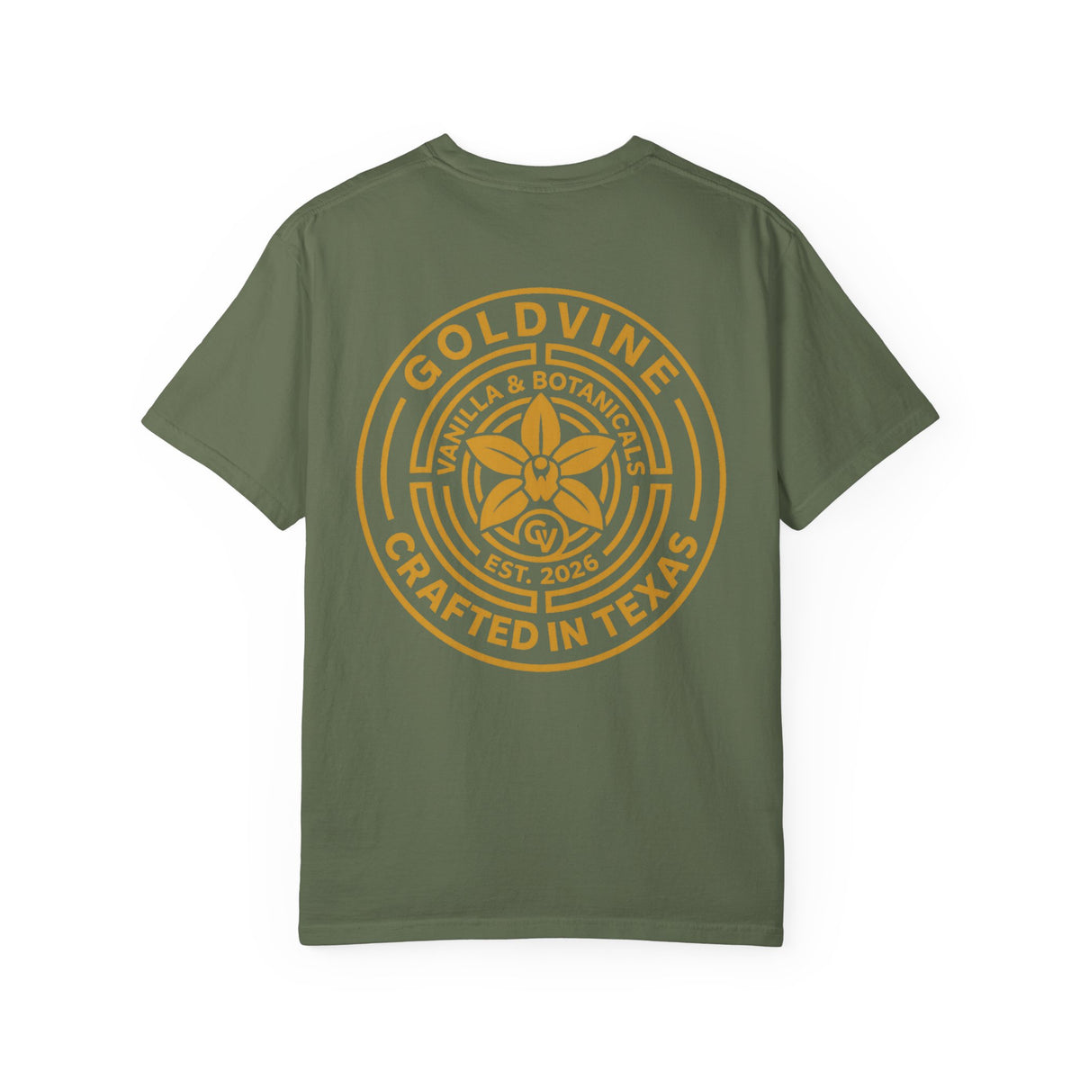 Vintage Black Labyrinth Goldvine Logo Shirt