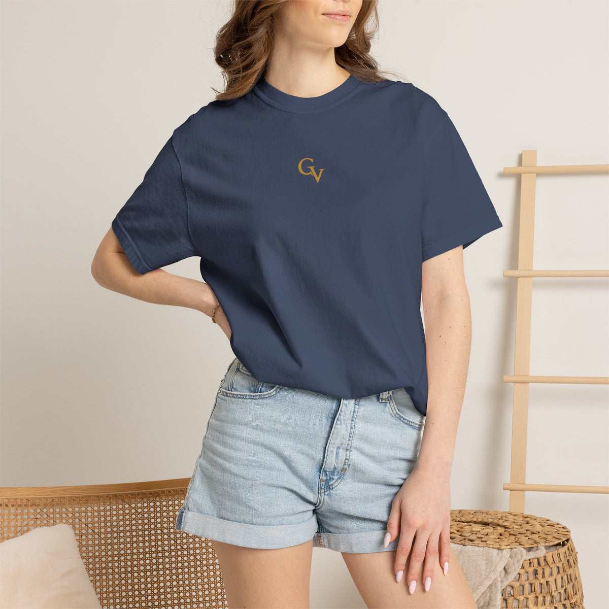 Vintage Black Labyrinth Goldvine Logo Shirt