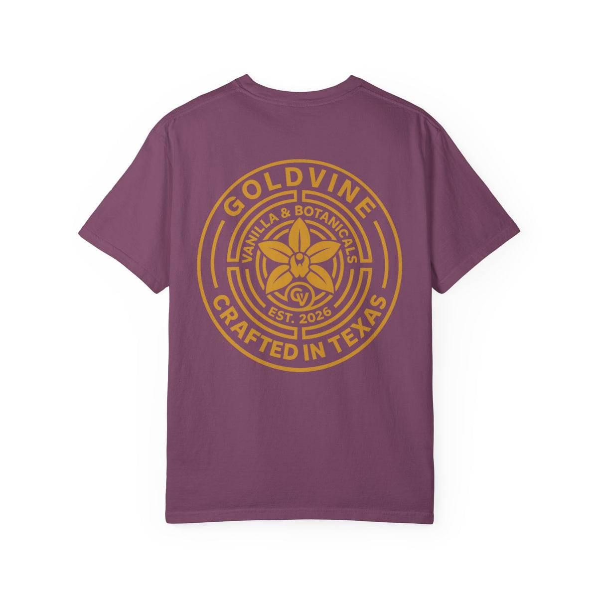 Vintage Black Labyrinth Goldvine Logo Shirt