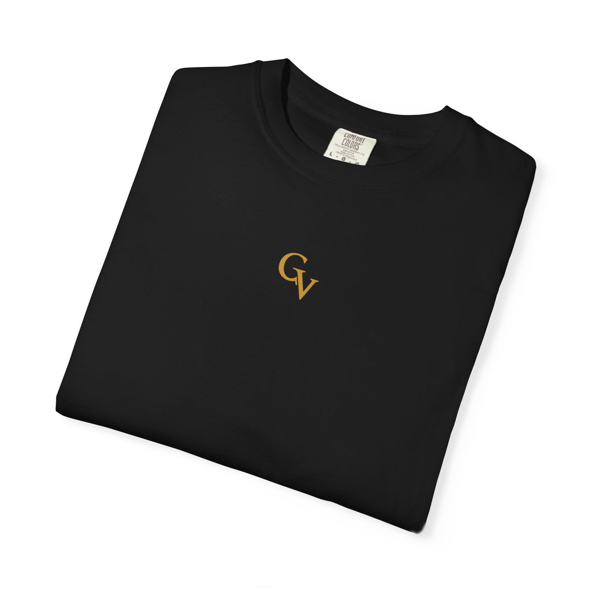 Vintage Black Labyrinth Goldvine Logo Shirt