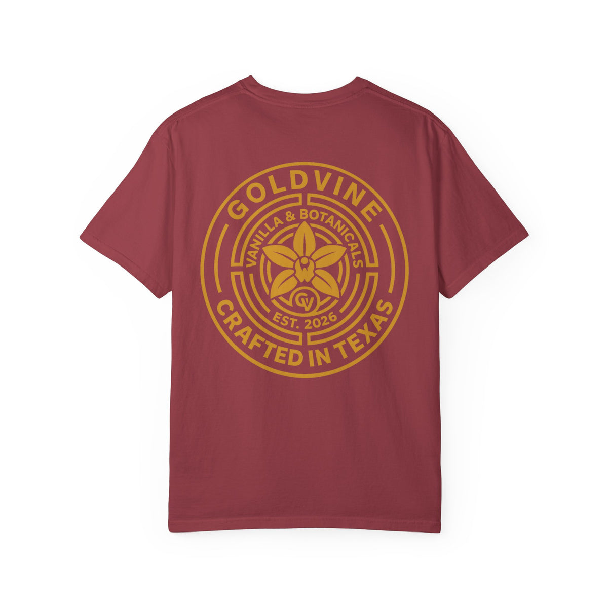 Vintage Black Labyrinth Goldvine Logo Shirt