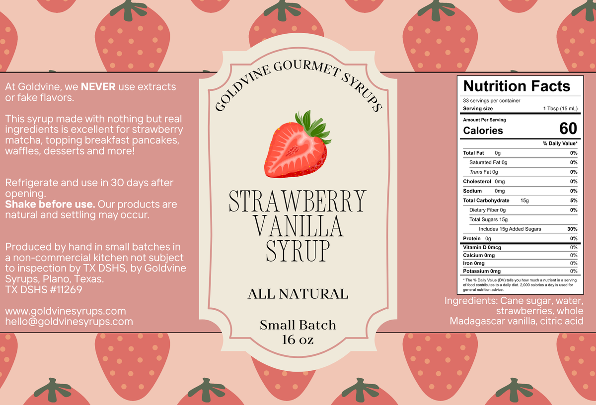 Strawberry Syrup