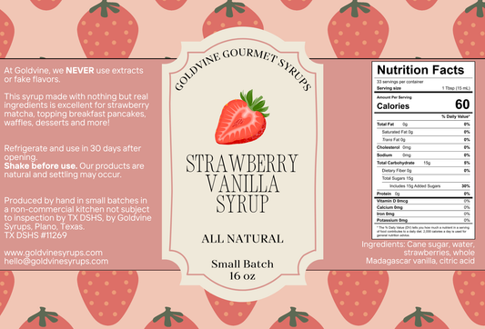 Strawberry Syrup